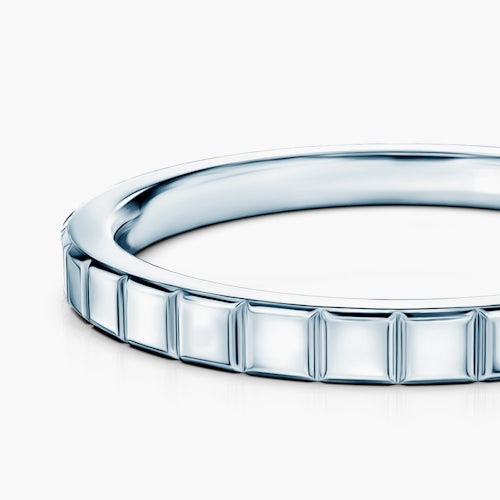 Pierścionek SAVICKI: białe złoto